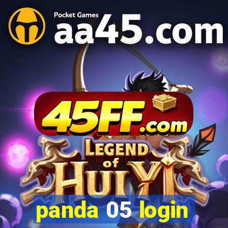 panda 05 login